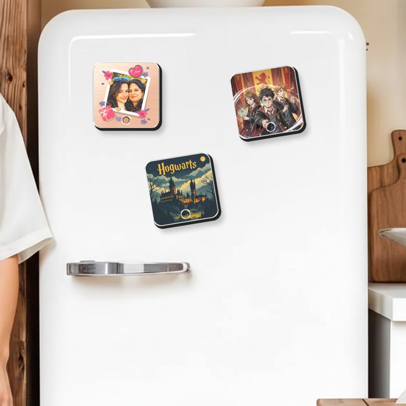 Personalized Mom Photo Musical Fridge Magnet with Speaker Rechargeable Gift